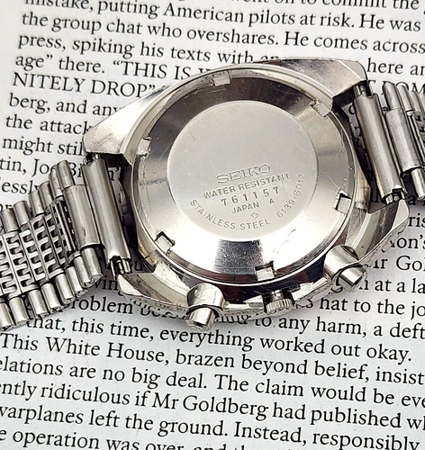 SEIKO 6139-6012セイコーシングルクロノ　自動巻き　オクタゴンケース SEIKO 6139-6012セイコーシングルクロノ 自動巻き オクタゴンケース