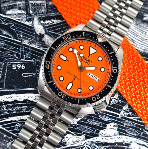 1981 Seiko 7548-700C Dive Watch, w/Original Dive Strap | DC