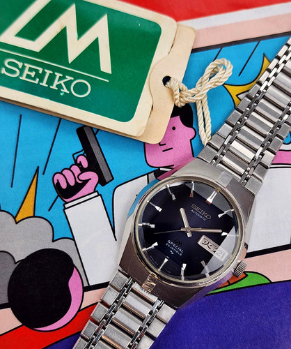 1975 Seiko 5216-7090 Lord Matic Special, w/Original Bracelet