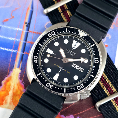 【希少】セイコー　6309-7049 自動巻　デイデイト　ブラック file.jpg