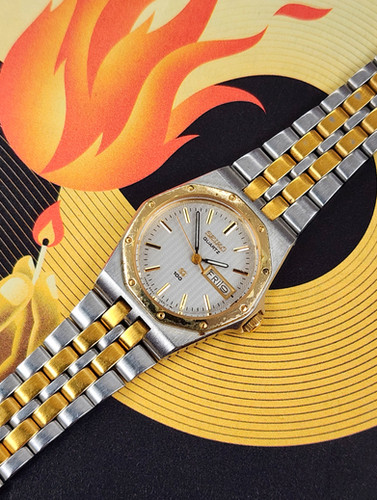 Gold Two-Tone 1984 Seiko 