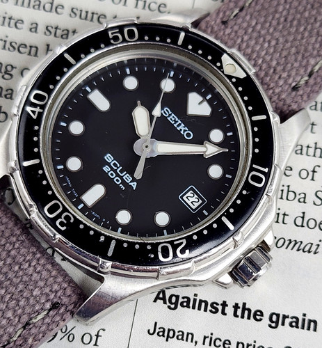 1992 Seiko SBBC005 (7N35-600A) SCUBA 200m Diver | DC Vintage