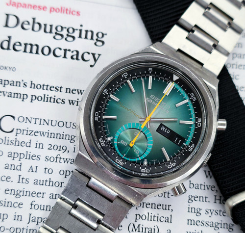 1973 Seiko 6139-7060 SpeedTimer Automatic Chronograph | DC Vintage