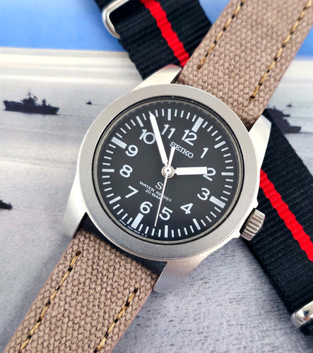 Seiko Sus Military 1995 Seiko SUS 7N21-0010 