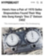 Thumbnail: 1970s Seiko Stopwatch Rally Timer Set w/Custom Car Mount