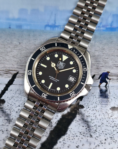 Mid-1980's TAG Heuer 1000 Professional 980.006N 
