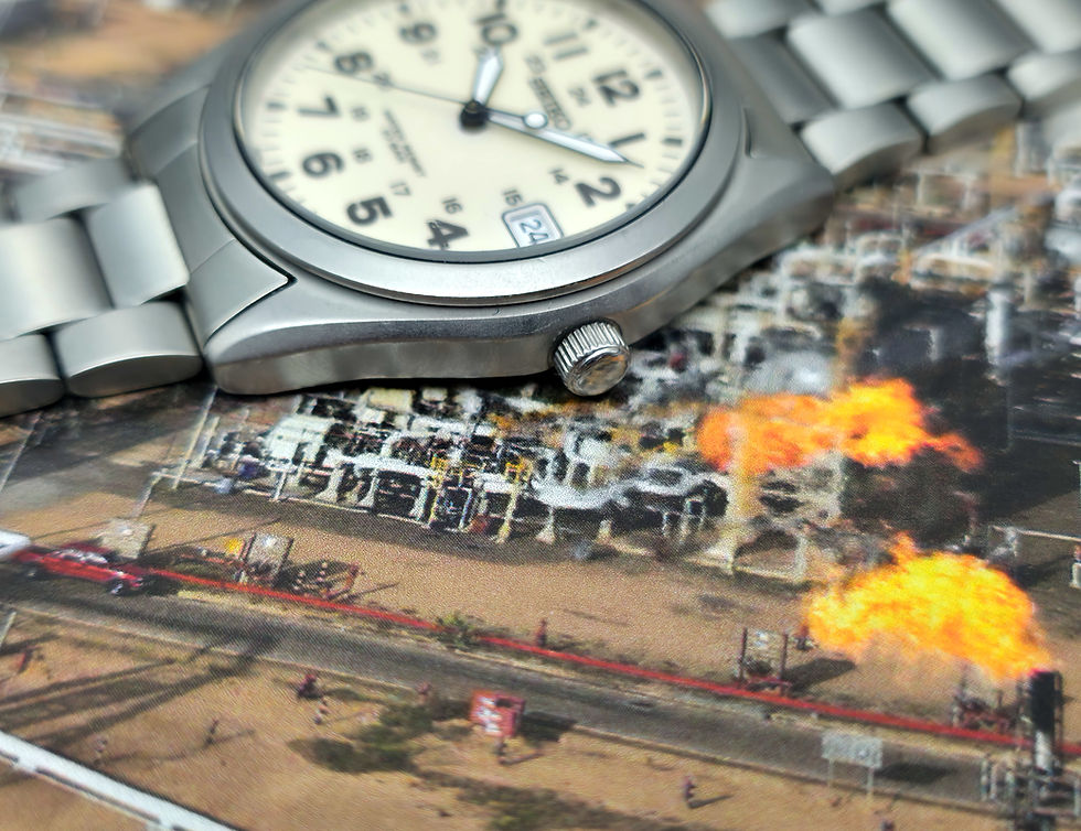 Thumbnail: Full Lume 1999 Seiko 7N42-8260 Field/Dive Watch, w/Original Bracelet