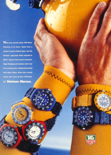 Near NOS 1991 TAG Heuer Formula 1 Ref. WA1419 Womens Diver | DC