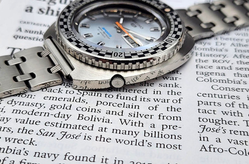 1969 Seiko 6119-7170 Rally Automatic Diver | DC Vintage Watches