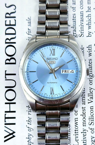 Light Blue 2002 Seiko 7S26-0420 Automatic Diver | DC Vintage Watches