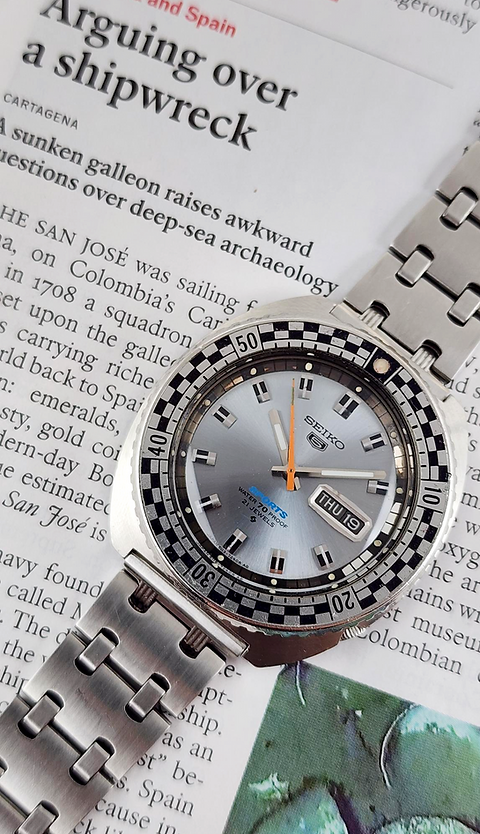 1969 Seiko 6119-7170 Rally Automatic Diver | DC Vintage Watches