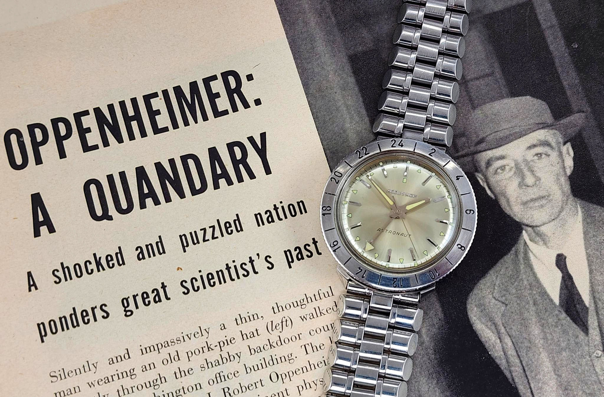 1968 Bulova Accutron Astronaut GMT Electric Watch, w/Original Bracelet