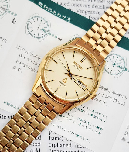 レア SEIKO セイコー デザイナー ゴールド QUARTZ 正確稼働 レトロ セイコー] 1980年代 ヴィンテージ セイコー クォーツ SQ : r/Watches