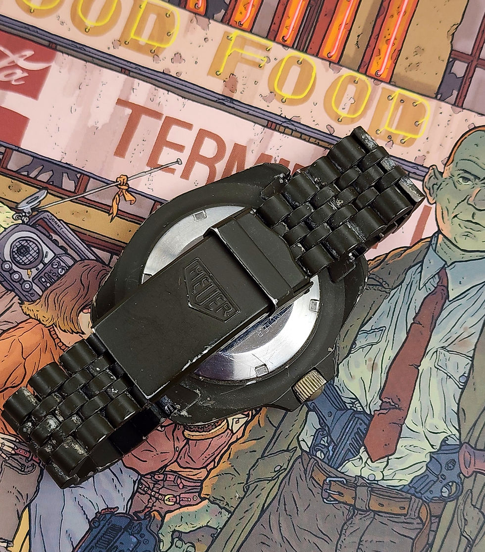 Thumbnail: 1983 Heuer Ref. 981.006 Military Olive PVD Dive Watch