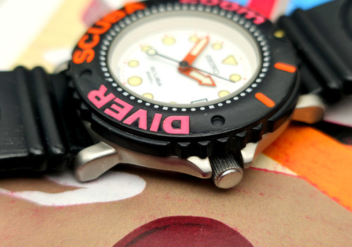 1989 Seiko 5H25-6A1C SCUBA 200 Dive Watch | DC Vintage Watches