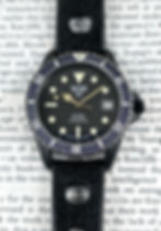 Thumbnail: 1985 Heuer 980.026 "Point Break" Matte Black PVD Diver