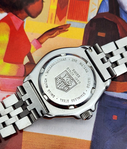 1988 TAG Heuer Formula 1 Ref. 371.508 Womens Diver, w/Original S