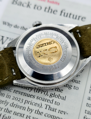 Full Set 1971 King Seiko 5626-7110 Automatic Dress Watch | DC