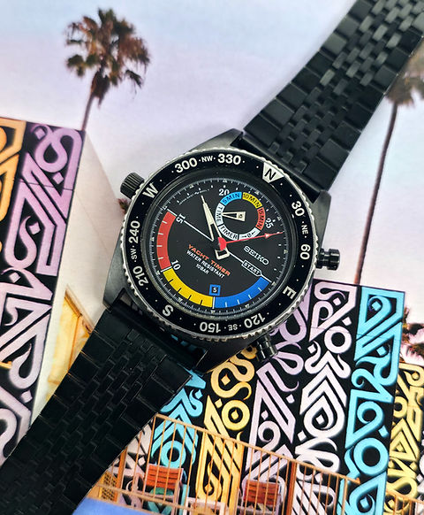 1988 Seiko 8M37-6000 Yacht Timer (SBBH007) Chronograph | DC