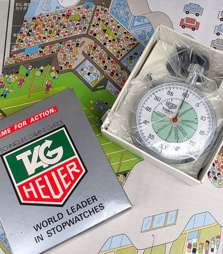 New-Old Stock Early 1980s Heuer Trackstar 
