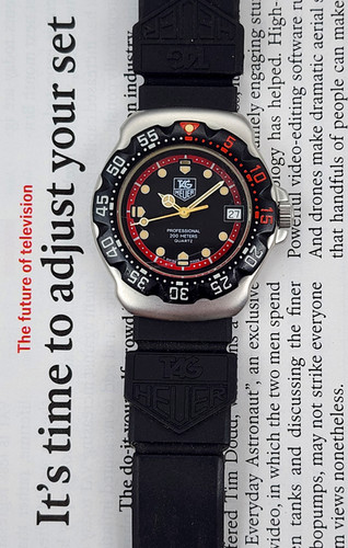 1994 TAG Heuer Formula 1 Ref. WA1214 Diver, w/Original Dive Strap