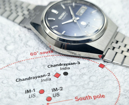 1976 Seiko Type II 0903-8120 Gradient Dress Watch, w/Seiko