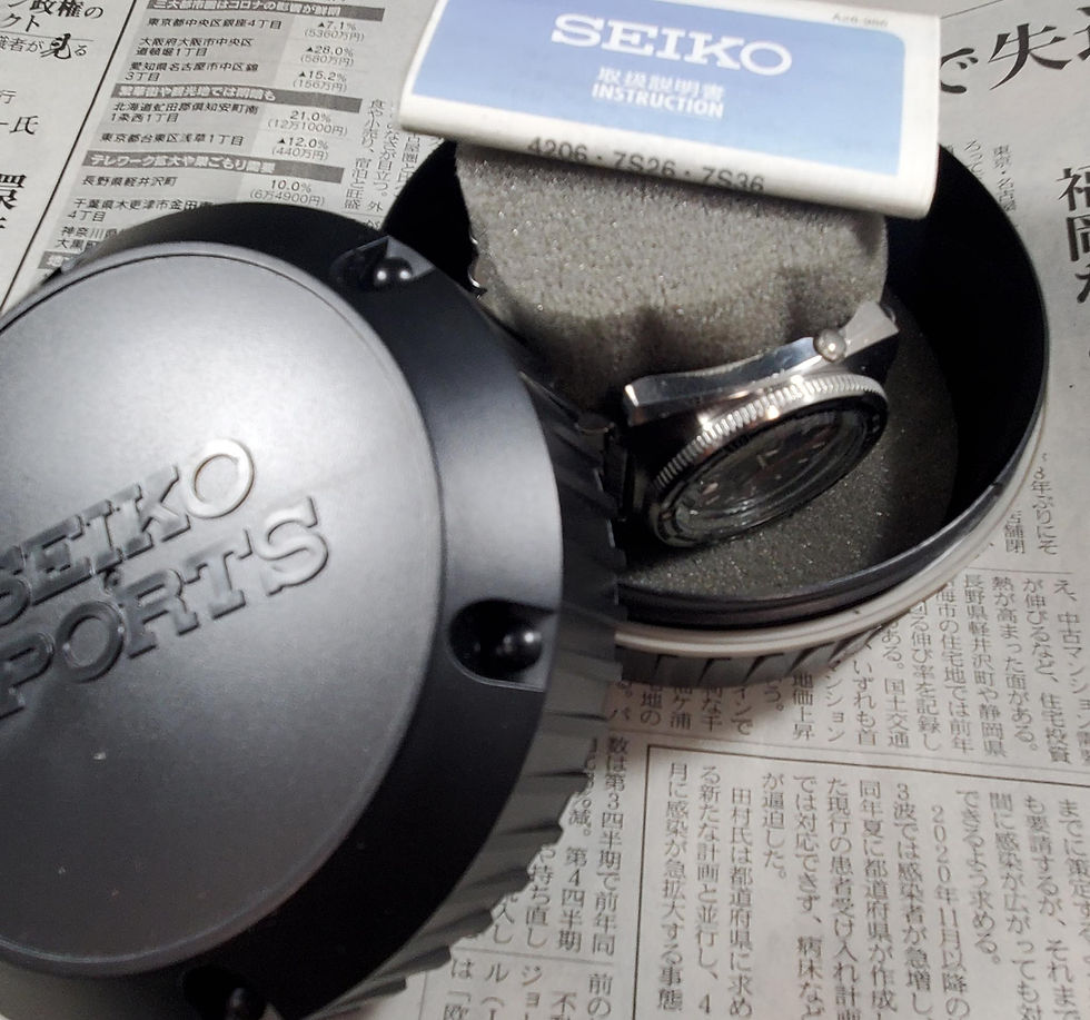 Thumbnail: Near NOS 1997 Seiko SBSS013 (7S36-0070) Rally Automatic Diver, w/Boxes & Manual