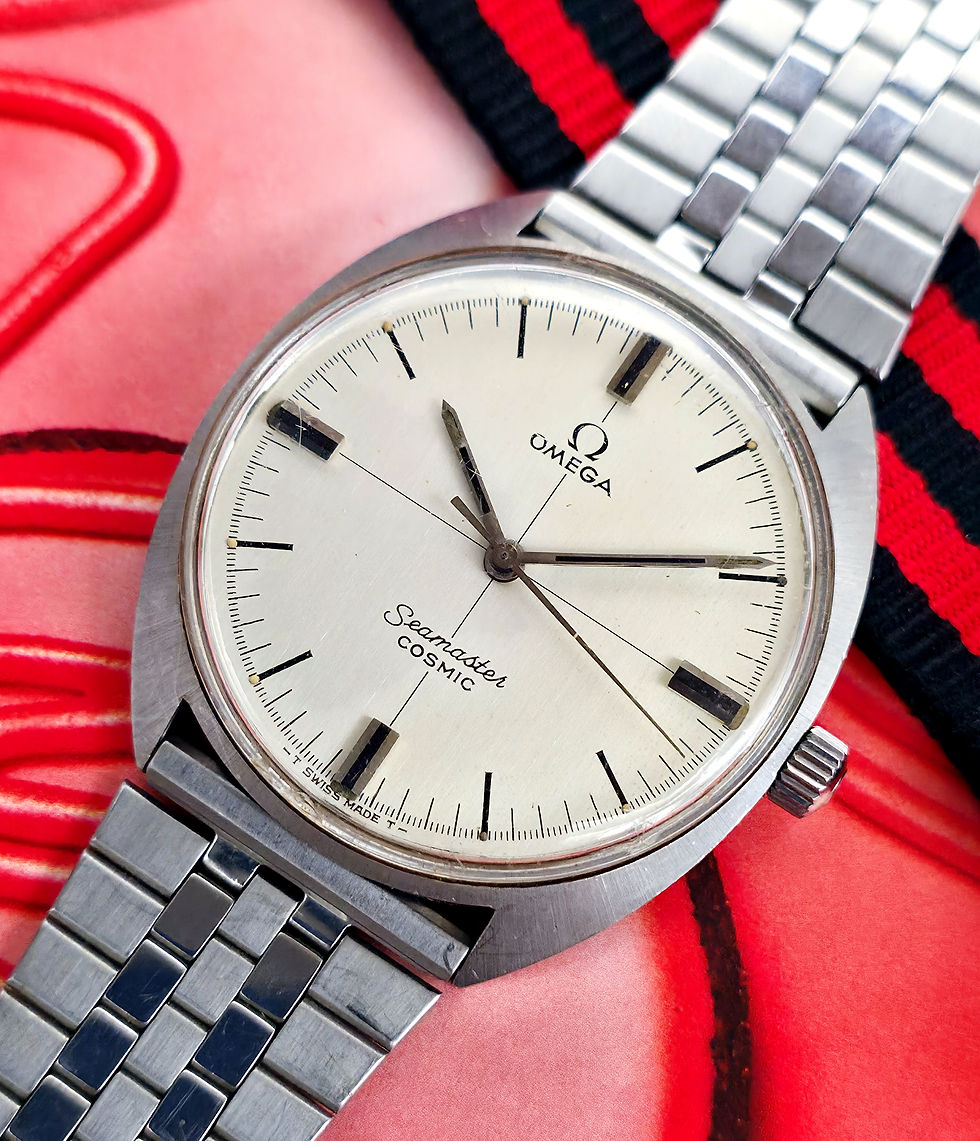 Thumbnail: 1966 Omega Seamaster Cosmic Ref. 135.017 "Cross Hair" Dress Watch