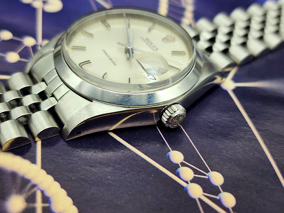 Thumbnail: 1985 Rolex Oysterdate Precision Ref. 6694 Mechanical Watch, w/Rolex Bracelet