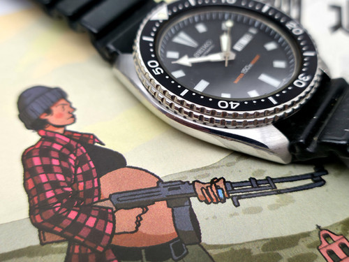 1987 Seiko 6309-7290 Automatic Dive Watch | DC Vintage Watches