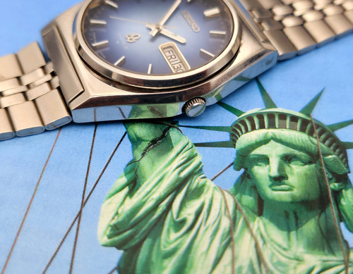 1978 Seiko 7546-7060 Type II Dress Watch | DC Vintage Watches