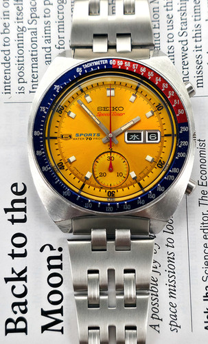 March 1969 Seiko 6139-6000 SpeedTimer 