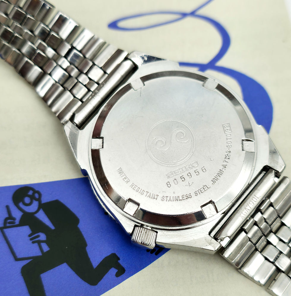 Thumbnail: 1978 Seiko 7123-8070 SilverWave Z Dive Watch