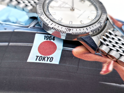 1964 Seiko 5717-8990 Mono-Pusher Olympic Chronograph | DC Vintage