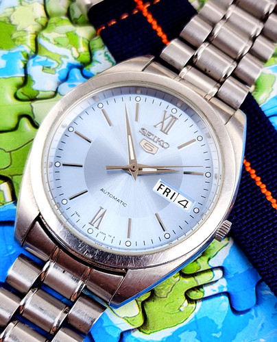 Light Blue 2002 Seiko 7S26-0420 Automatic Diver | DC Vintage Watches