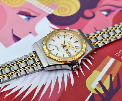 Two-Tone 1983 Seiko SilverWave 