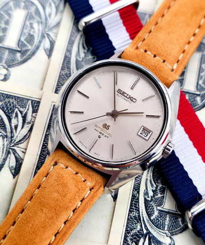 Hi-Beat 1971 Grand Seiko Special 6155-8000 Chronometer Dress Watch