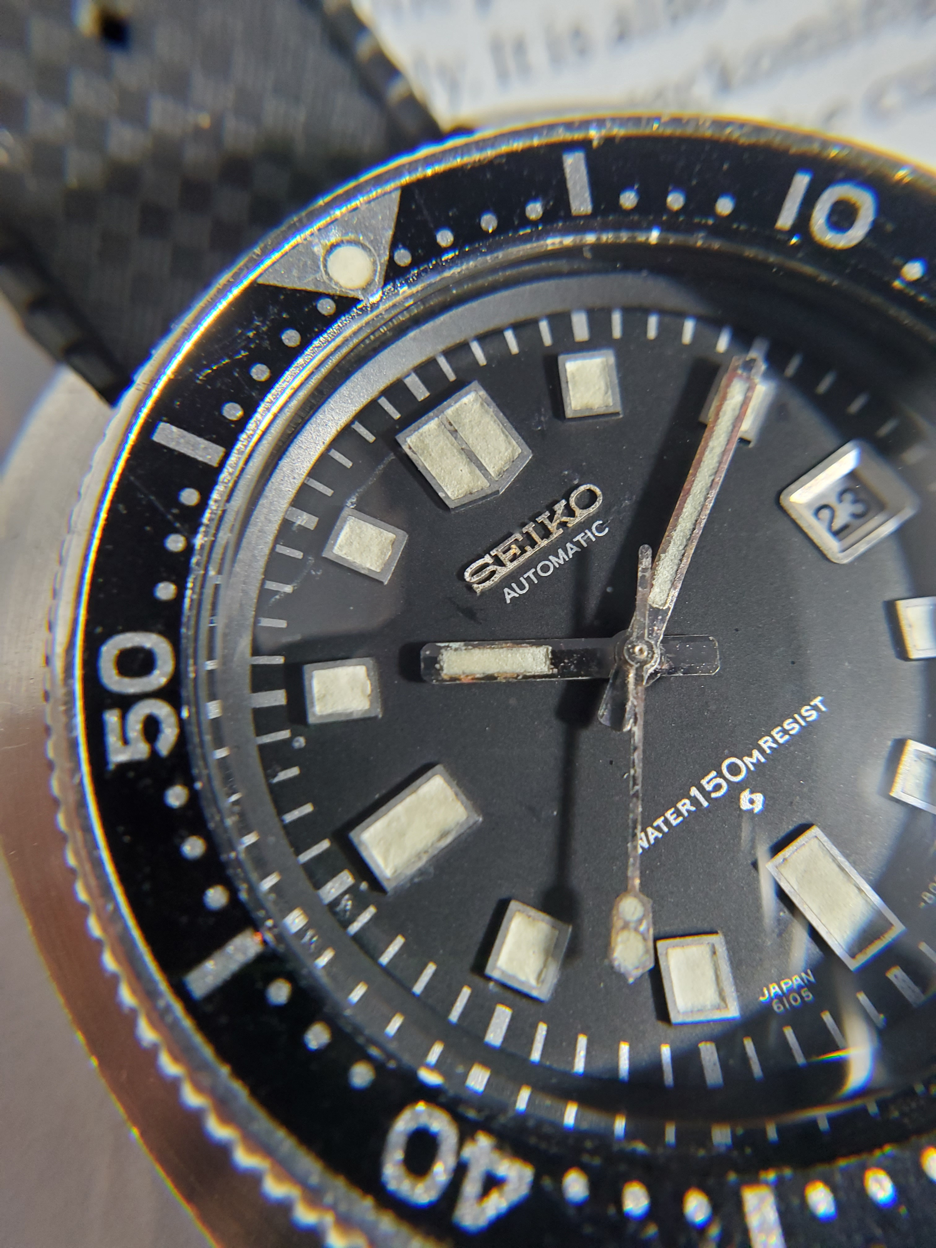 1976 Seiko 6105-8119 “Captain Willard” Automatic Dive Watch | DC Vintage  Watches