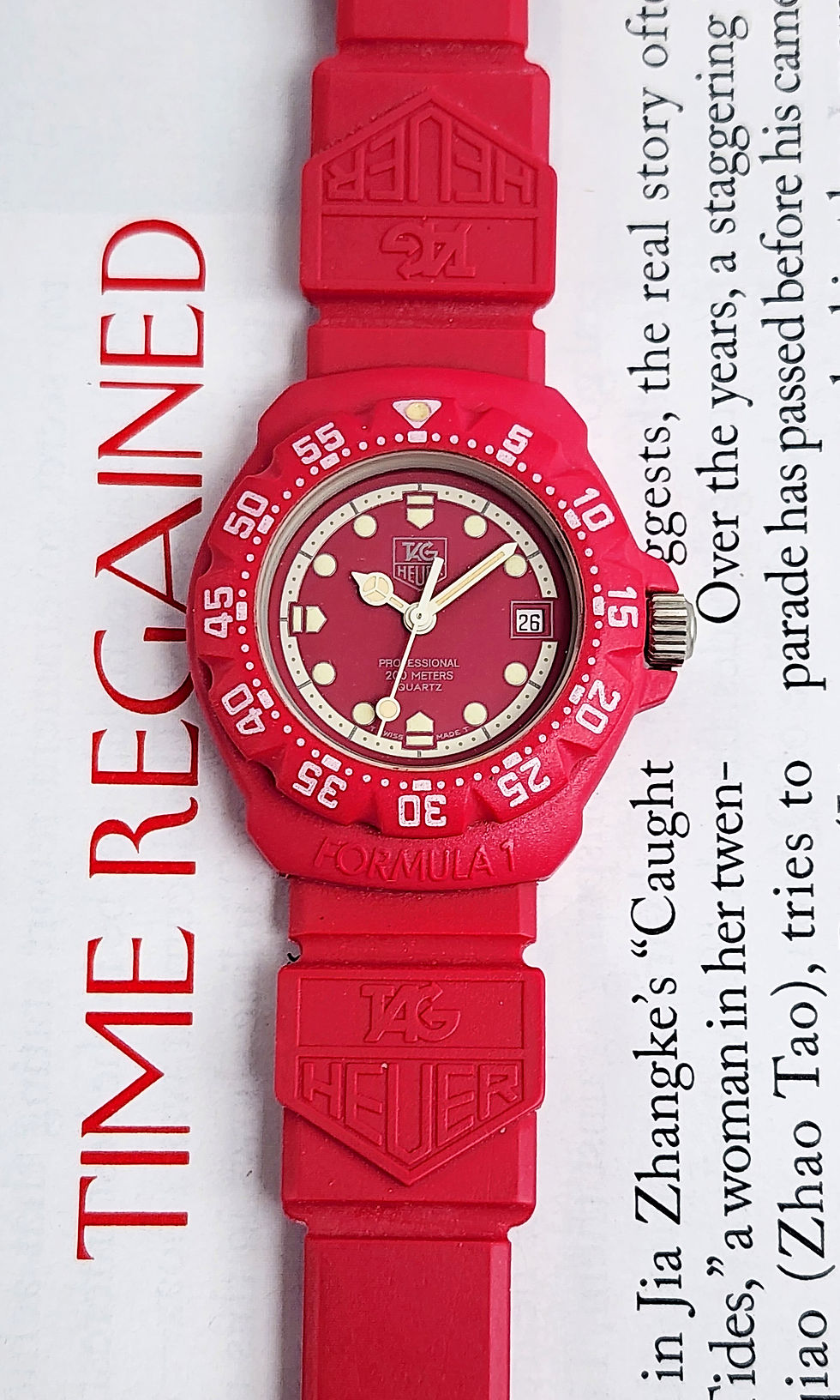 Thumbnail: 1991 TAG Heuer Formula 1 Ref. 365.508 Womens Diver