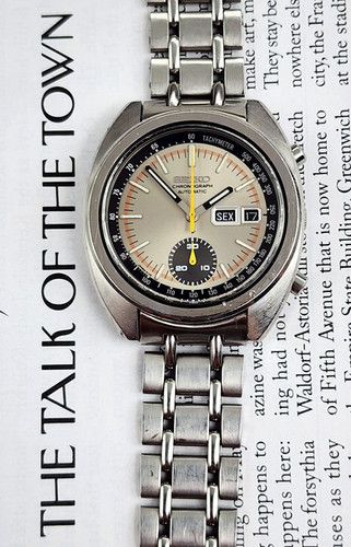 【美品】SEIKO　SPEEDTIMER　70年代ビンテージ　6139-6012 1973 Seiko 6139-6012 Automatic Chronograph, w/Original Bracelet
