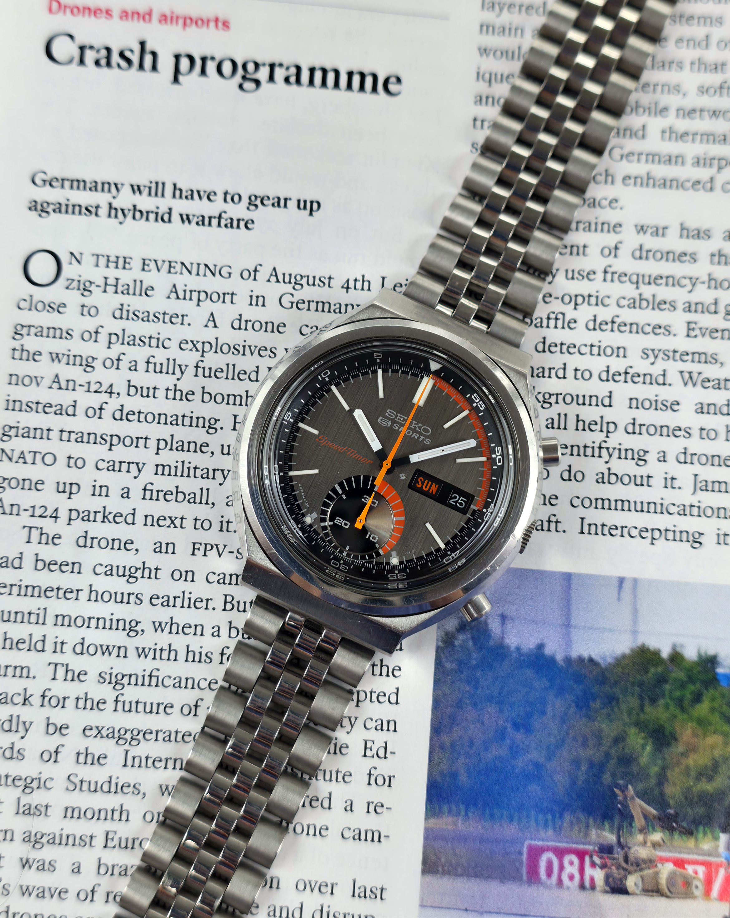 1973 Seiko 6139-7060 SpeedTimer Chronograph