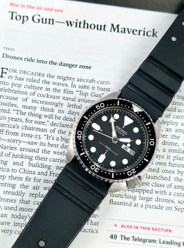 1981 Seiko 7548-7000 Dive Watch, w/Original Dive Strap | DC