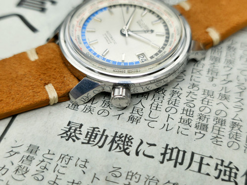 1964 Seiko 6217-7000 World Time GMT Automatic Watch | DC Vintage