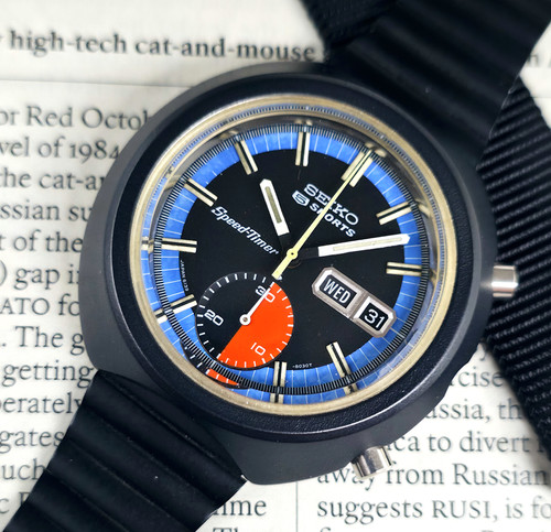 1972 Seiko 6139-8010 JDM PVD Automatic Chronograph | DC Vintage