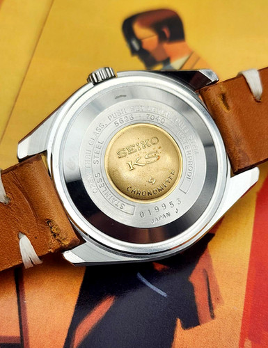1970 King Seiko 5626-7040 Automatic Chronometer Dress Watch | DC