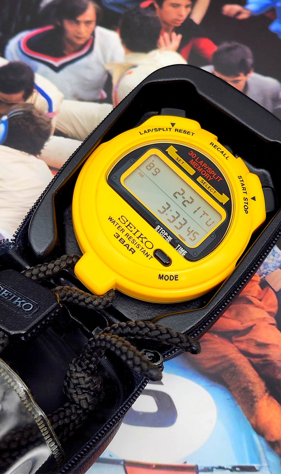 Thumbnail: 1990 Seiko S031-4000 Stopwatch Timer, w/Original Case