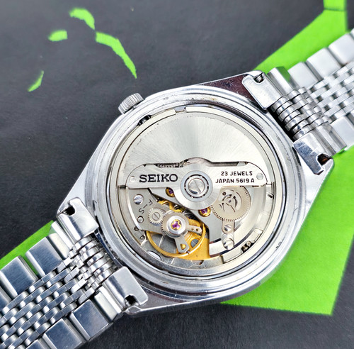 1972 Seiko 5619-7019 DuoTime GMT Automatic, w/Original Bracelet