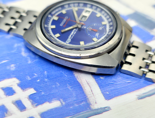 March 1969 Seiko 6139-6010 SpeedTimer JDM 
