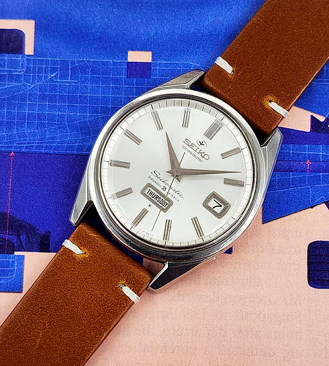 1964 Seiko 6218-8971 Weekdater Automatic Dress Watch | DC Vintage