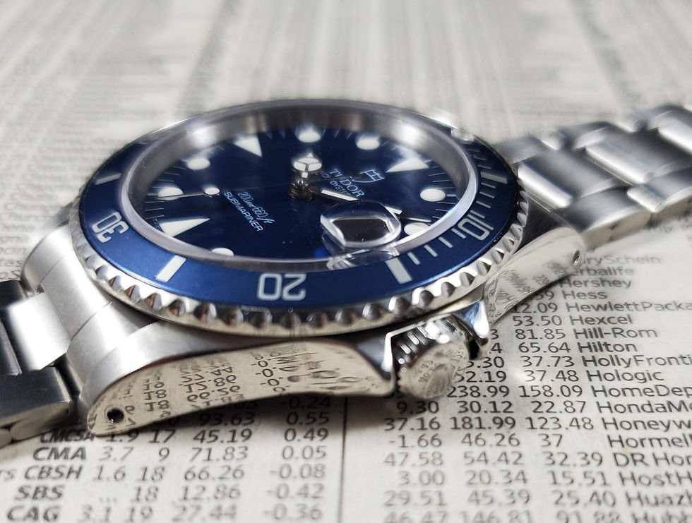 Thumbnail: 1992 Tudor Submariner Date Ref. 75090 Automatic Dive Watch w/Original Bracelet